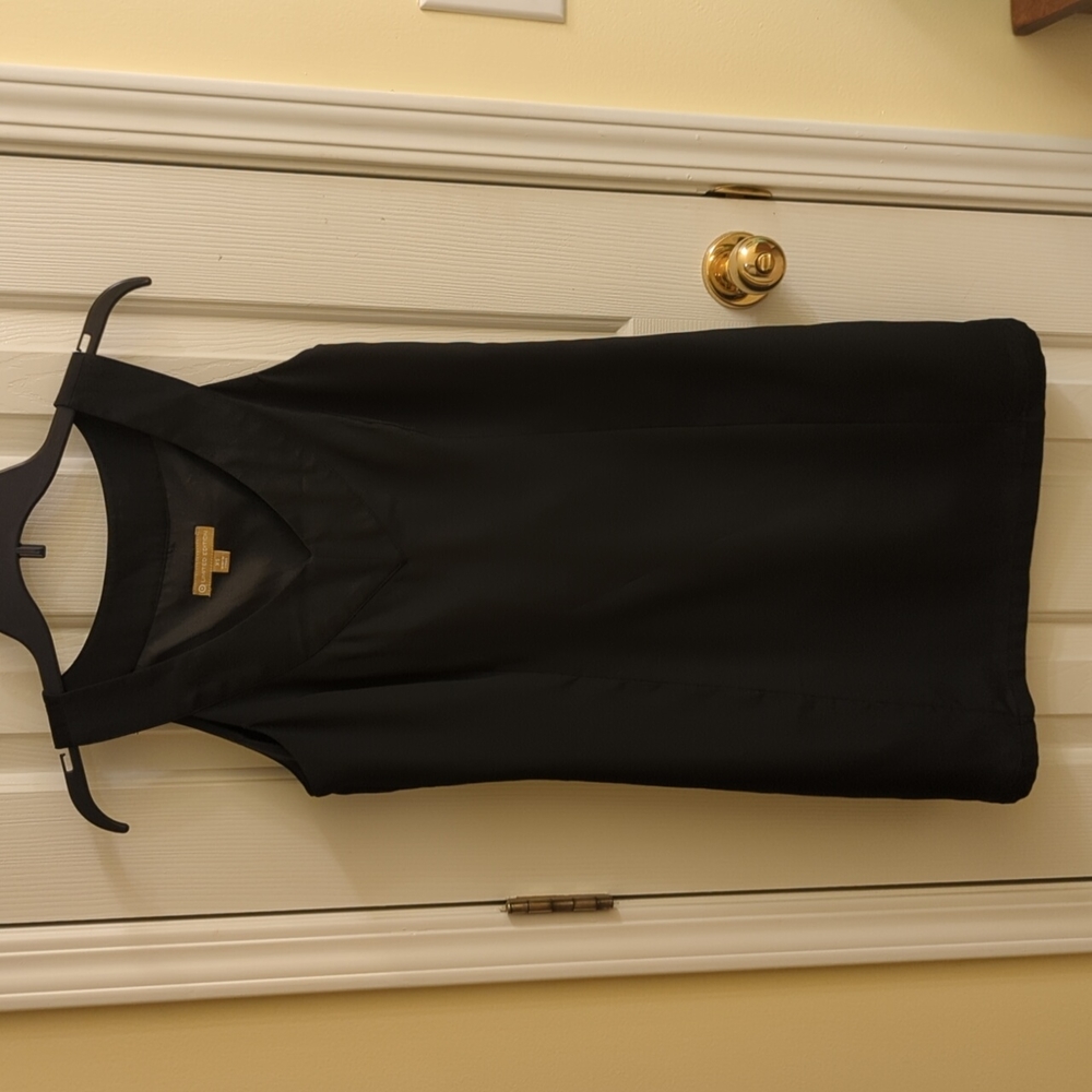 Black cocktail dress